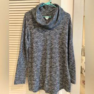 Merona (Target) Cowl-neck Long-Sleeve Tunic